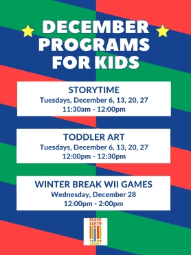 December Programs for Kids