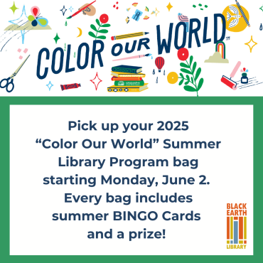 Summer Library Program begins June 2.